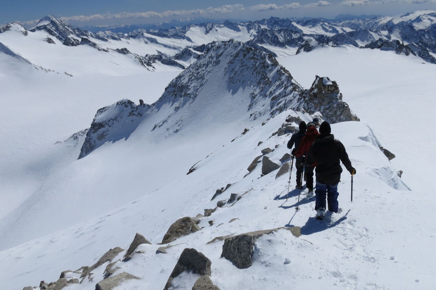 Op de Corno Bianco - foto Wim Ottenhoff