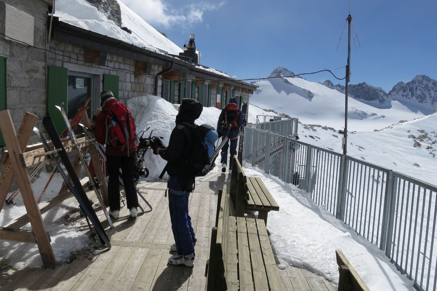 Rifugio Lobbia Alta 3040 m - foto Wim Ottenhoff