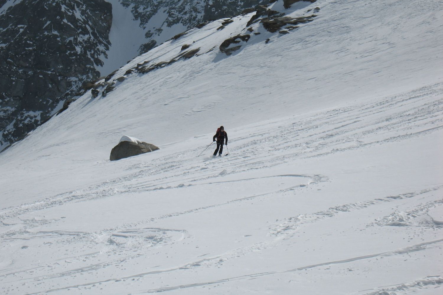 Afdaling op de laatste dag door de Vallone di Valeille