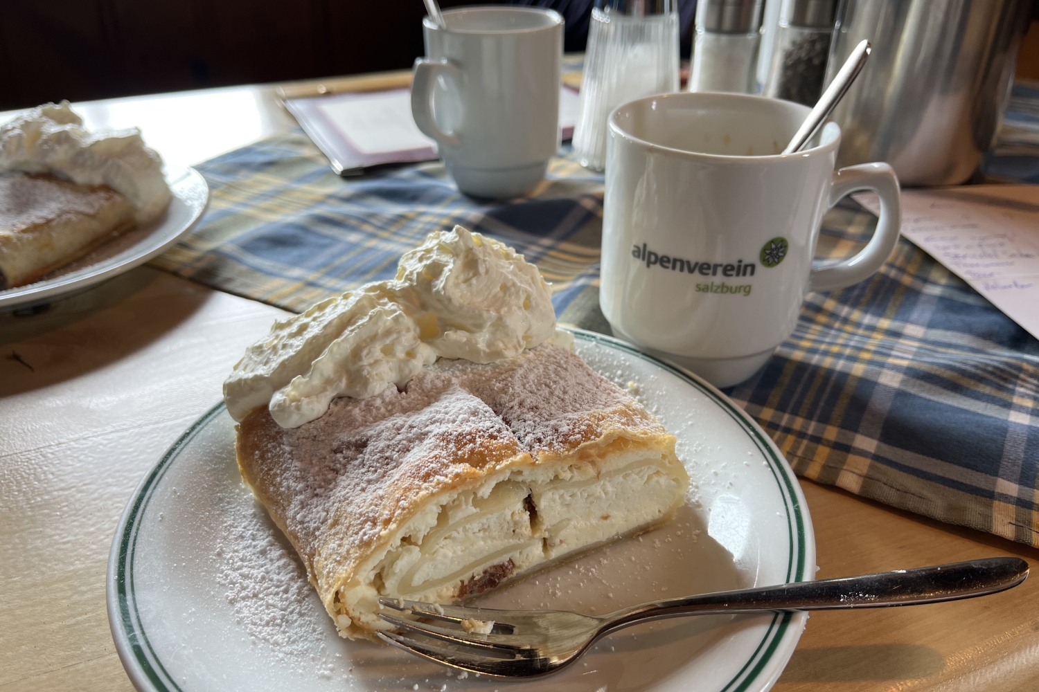 Ken uw strudels - de Topfenstrudel