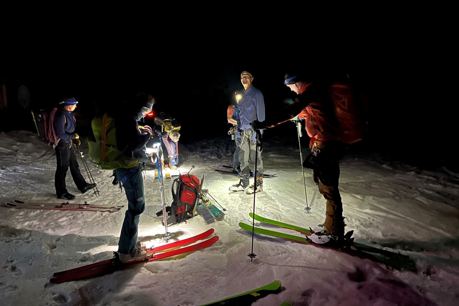 Vroeg op voor de Glockner