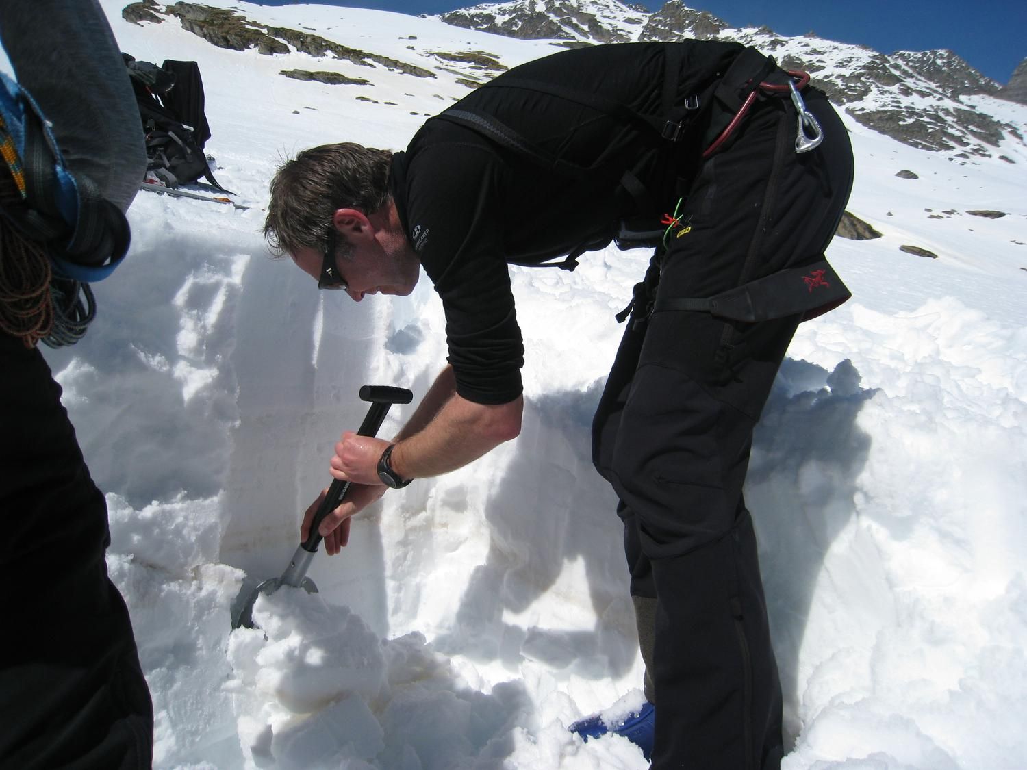 Nodig voor lawineredding en nuttig voor een sneeuwprofiel graven