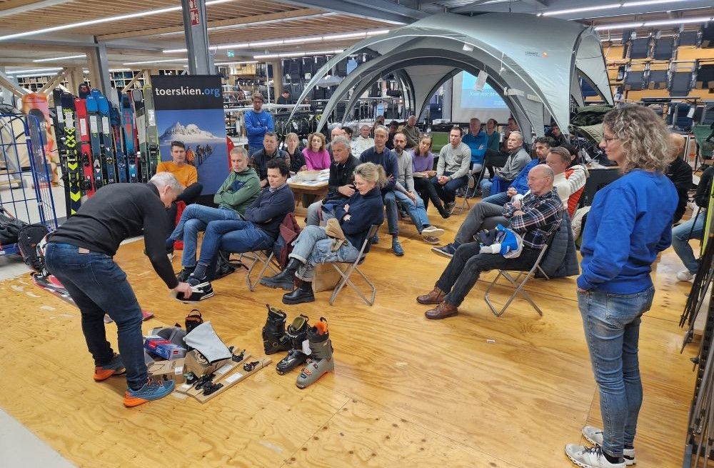 toerskimiddag van toerskien.org bij OutdoorXL